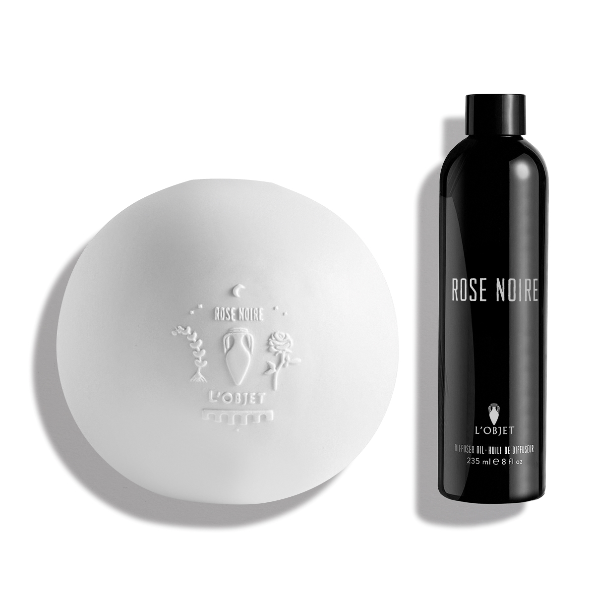 ROSE NOIRE PORCELAIN DIFFUSER SET