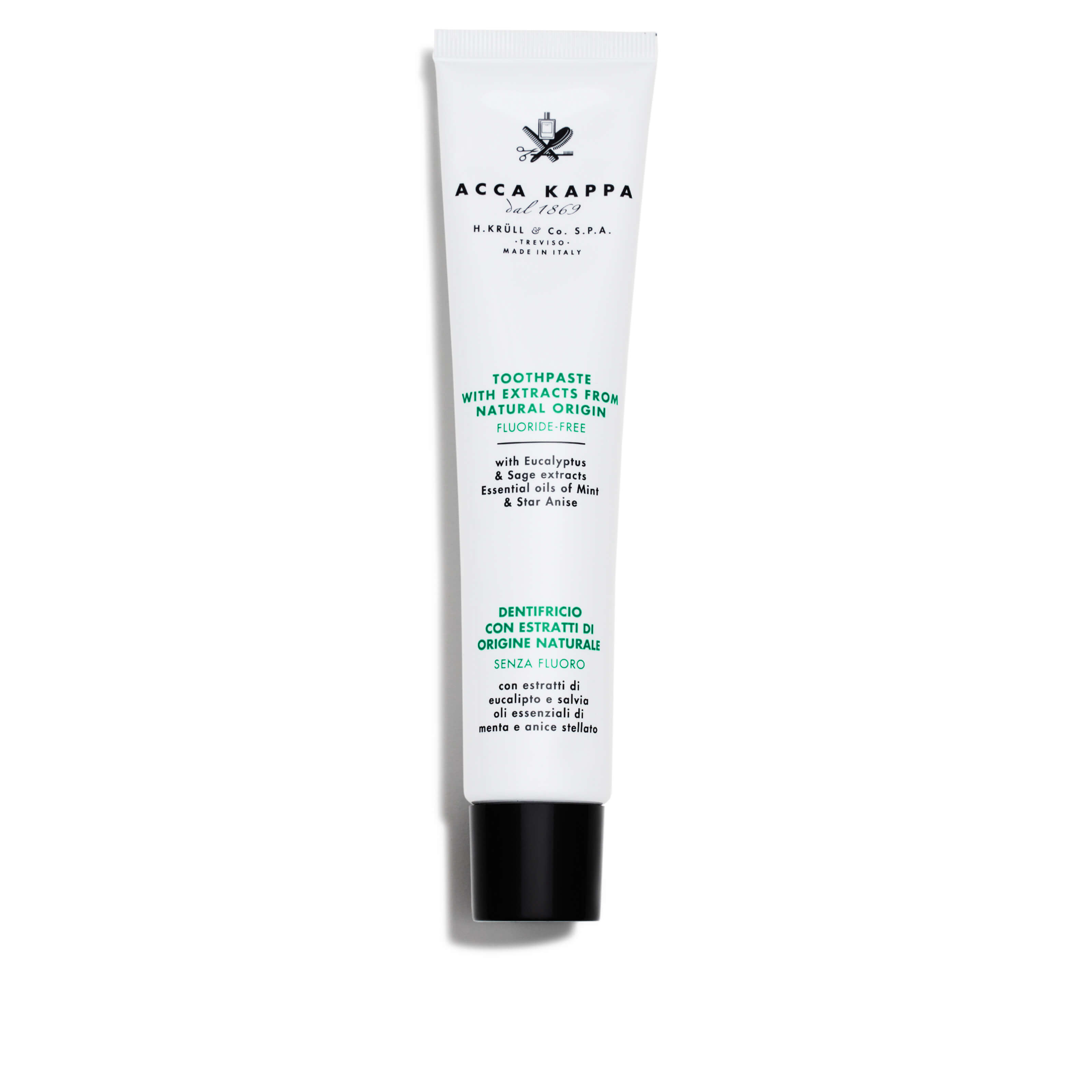FLUORIDE-FREE TOOTHPASTE