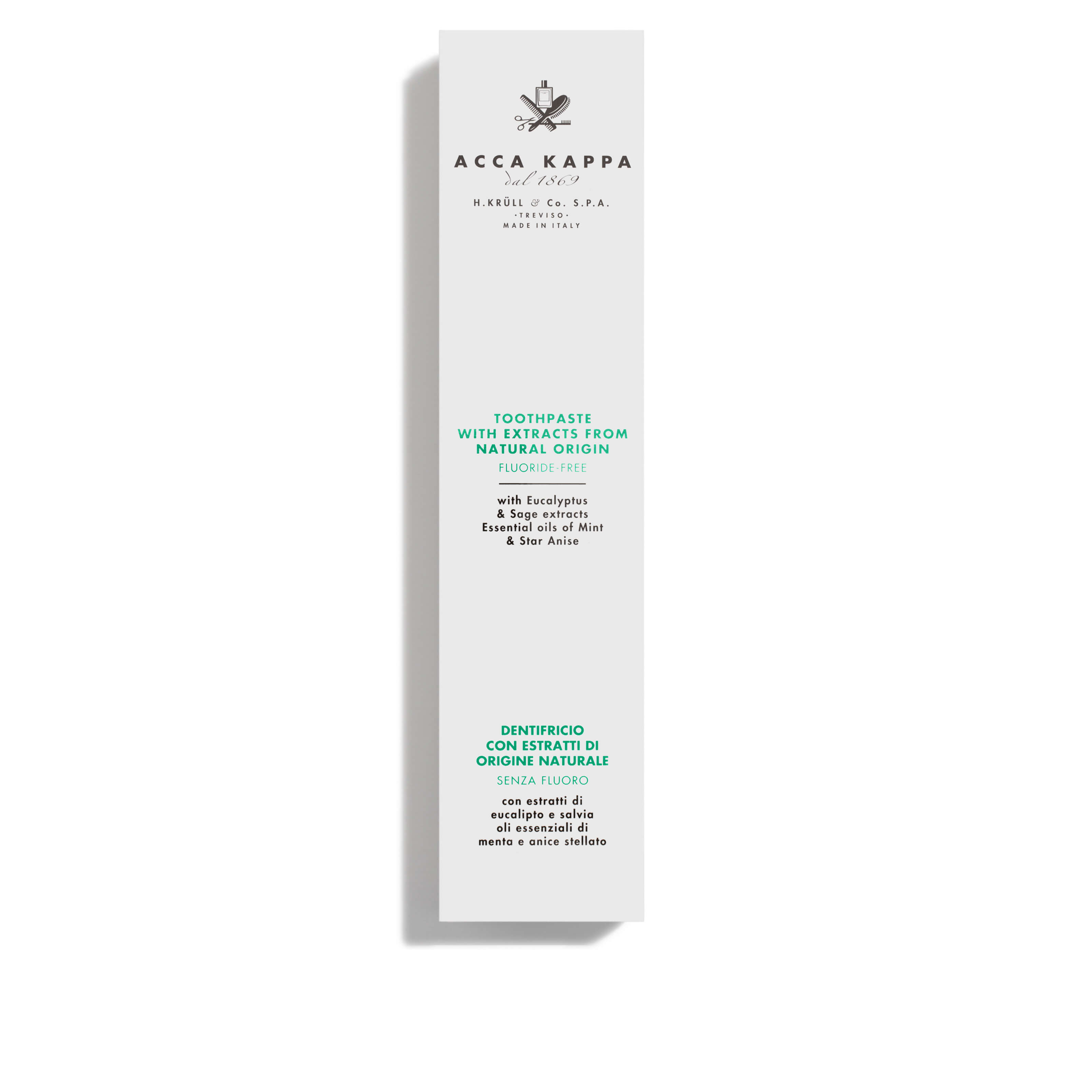 FLUORIDE-FREE TOOTHPASTE